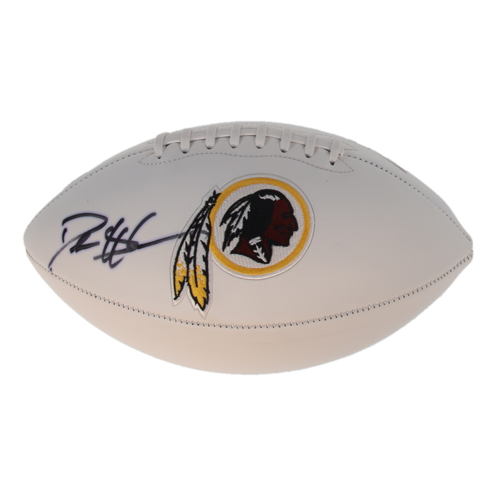 Deion Sanders Signed Redskins Logo Football (Beckett) at PristineAuction.com Deion Sanders Signed Redskins Logo Football (Beckett) at PristineAuction.com