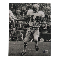 Dick LeBeau Signed Lions 8x10 Photo Inscribed "Good Luck" (Beckett) at PristineAuction.com