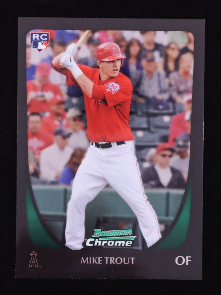 Mike Trout 2011 Bowman Chrome #175 RC