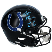 Anthony Richardson Signed LE Colts Full-Size Authentic On-Field Alternate Speedflex Helmet Inscribed "2023 1st Rd. Pick" (Fanatics) at PristineAuction.com