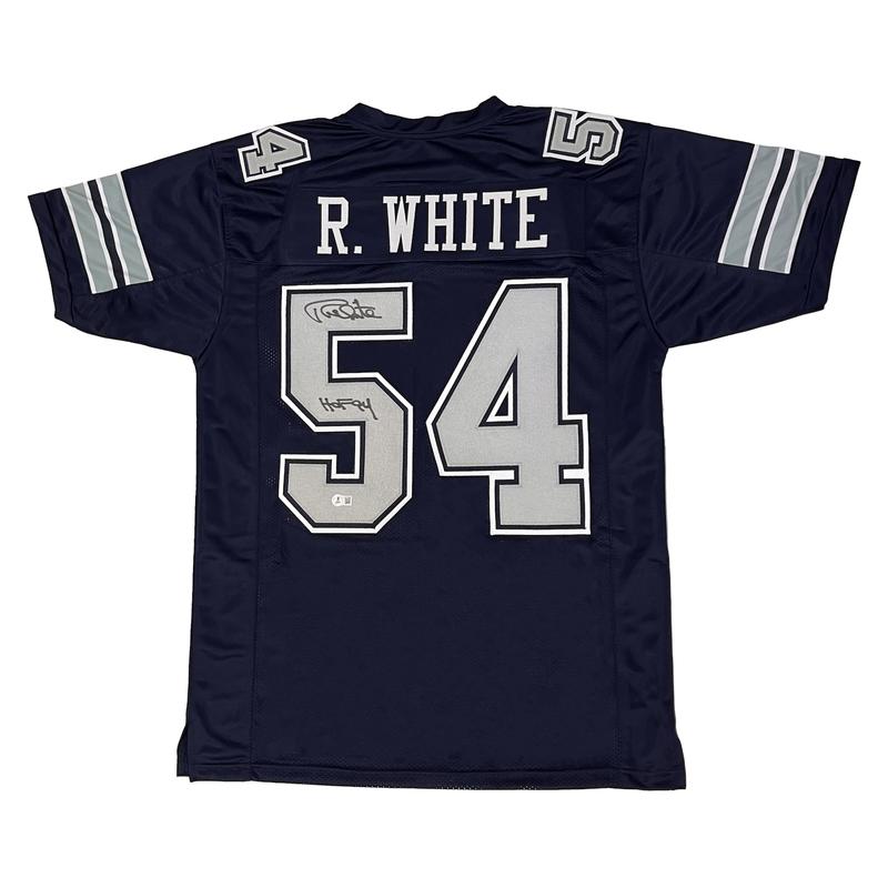 Randy White Signed Jersey Inscribed "HOF 94" (Beckett) at PristineAuction.com Randy White Signed Jersey Inscribed "HOF 94" (Beckett) at PristineAuction.com
