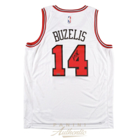 Matas Buzelis Signed Bulls Nike Authentic Jersey (Panini) at PristineAuction.com
