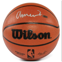 Amen Thompson Signed NBA Basketball (Panini) at PristineAuction.com