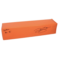 Dalton Schultz Signed LE End Zone Pylon Inscribed "Swarm H's Up!" (Beckett) at PristineAuction.com