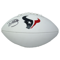 Dalton Schultz Signed Texans Logo Football (Beckett) at PristineAuction.com