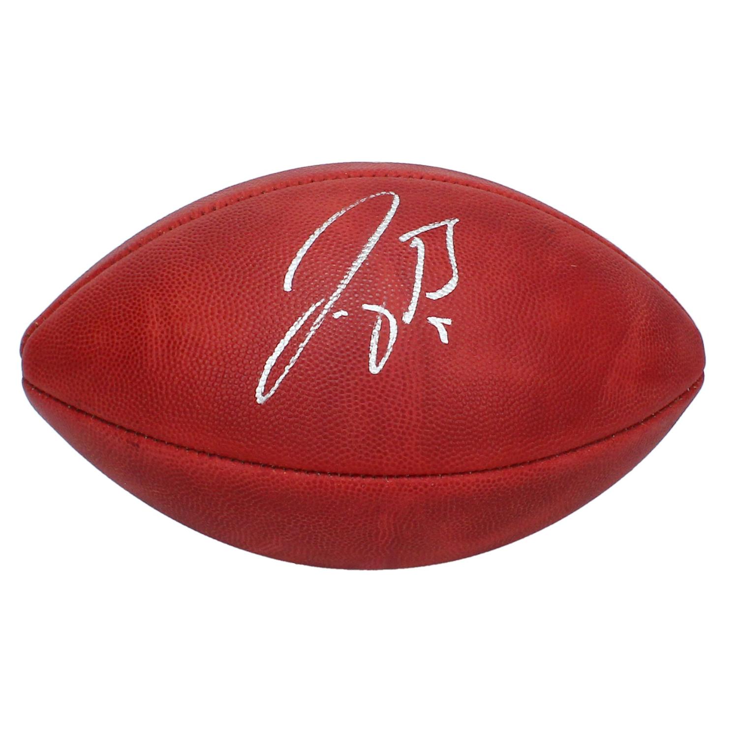 Joe Burrow Signed Official "The Duke" NFL Logo Game Ball Football (Fanatics) at PristineAuction.com Joe Burrow Signed Official "The Duke" NFL Logo Game Ball Football (Fanatics) at PristineAuction.com