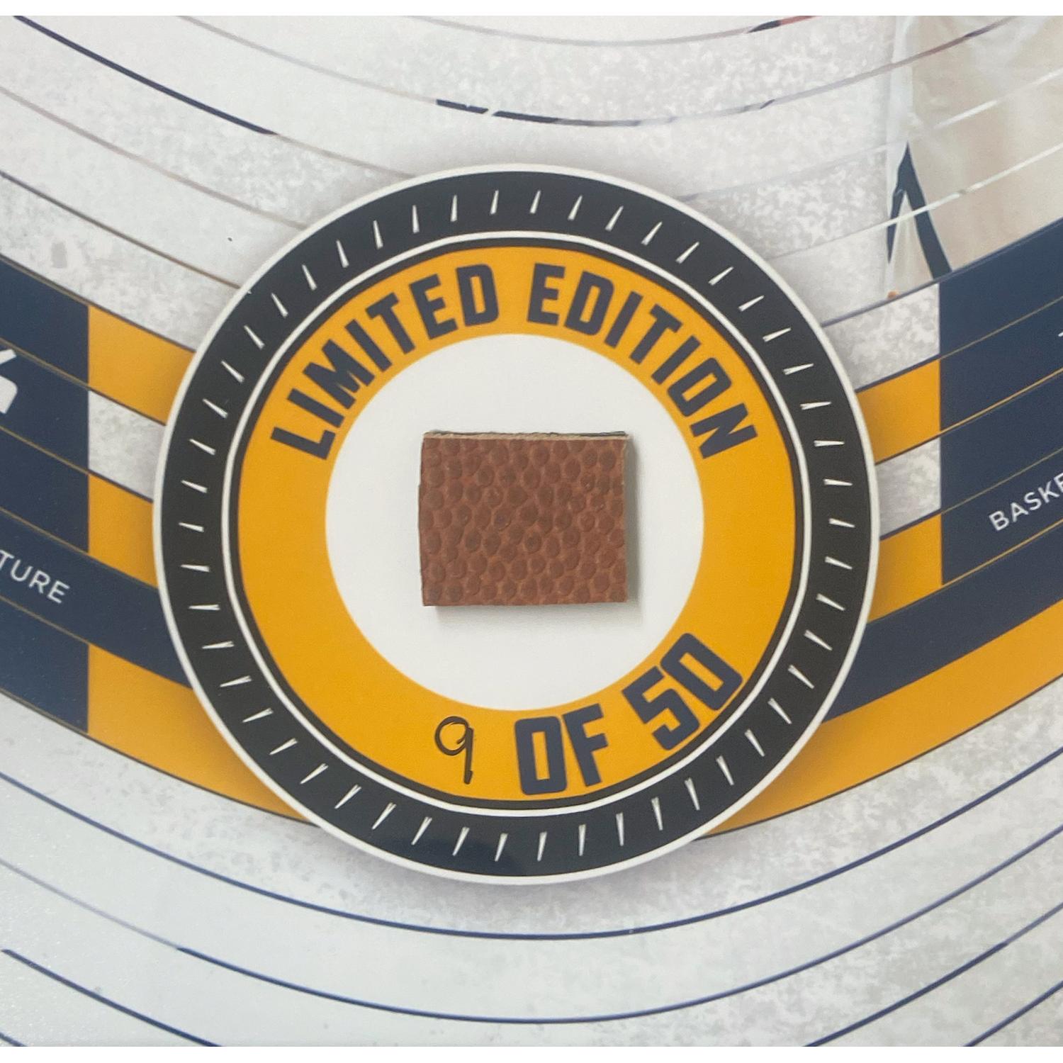 Nikola Jokic LE Nuggets Custom Framed Game-Used Basketball Piece Collage (Fanatics) at PristineAuction.com Nikola Jokic LE Nuggets Custom Framed Game-Used Basketball Piece Collage (Fanatics) at PristineAuction.com