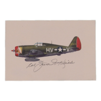 Colonel Frank W. Klibbe Signed 3.5x5.25 Print (JSA) at PristineAuction.com