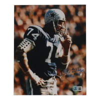 Bob Lilly Signed Cowboys 8x10 Photo Inscribed "HOF 1980" (Beckett) at PristineAuction.com
