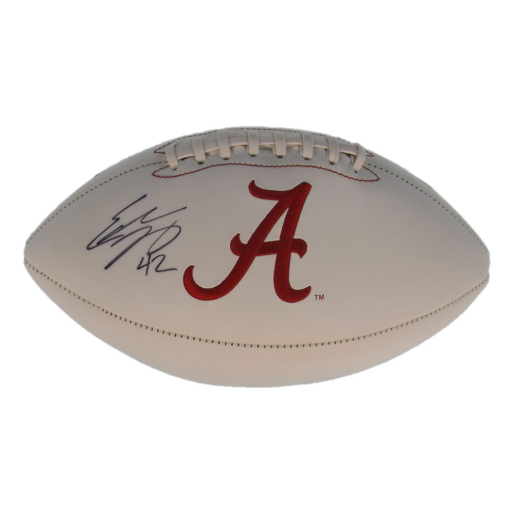Eddie Lacy Signed Alabama Crimson Tide Logo Football (JSA) at PristineAuction.com