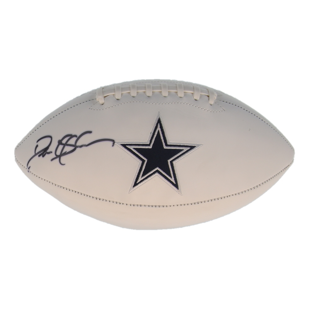 Deion Sanders Signed Cowboys Logo Football (Beckett) at PristineAuction.com Deion Sanders Signed Cowboys Logo Football (Beckett) at PristineAuction.com