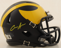 Aidan Hutchinson Signed Michigan Wolverines Speed Mini Helmet (Beckett) at PristineAuction.com