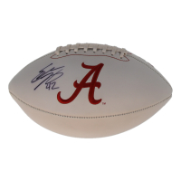 Eddie Lacy Signed Alabama Crimson Tide Logo Football (JSA) at PristineAuction.com