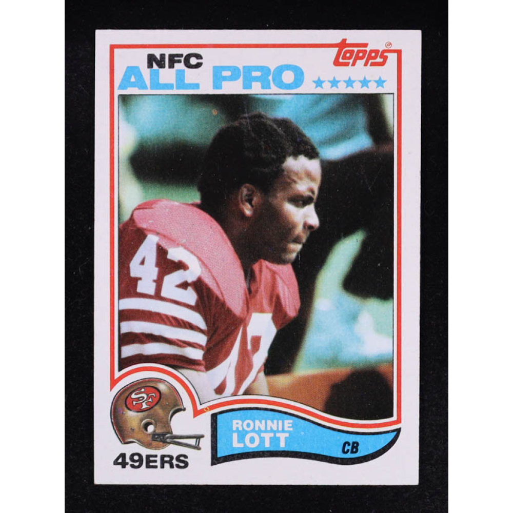 Ronnie Lott 1982 Topps #486 RC at PristineAuction.com