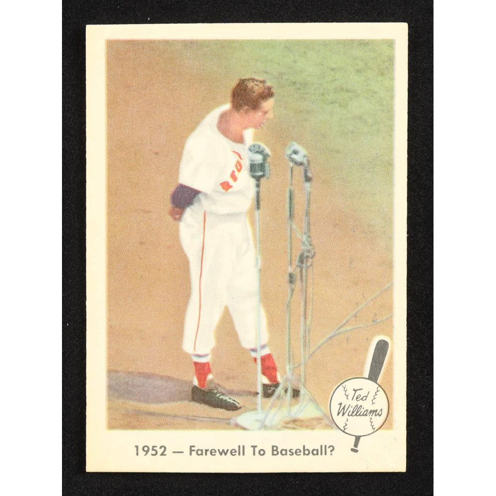 Ted Williams 1959 Fleer Ted Williams #45 Farewell To Baseball? at PristineAuction.com