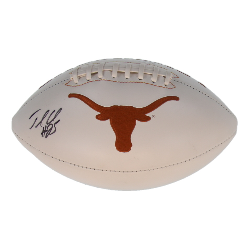 Jamaal Charles Signed Texas Longhorns Logo Football (JSA) at PristineAuction.com Jamaal Charles Signed Texas Longhorns Logo Football (JSA) at PristineAuction.com