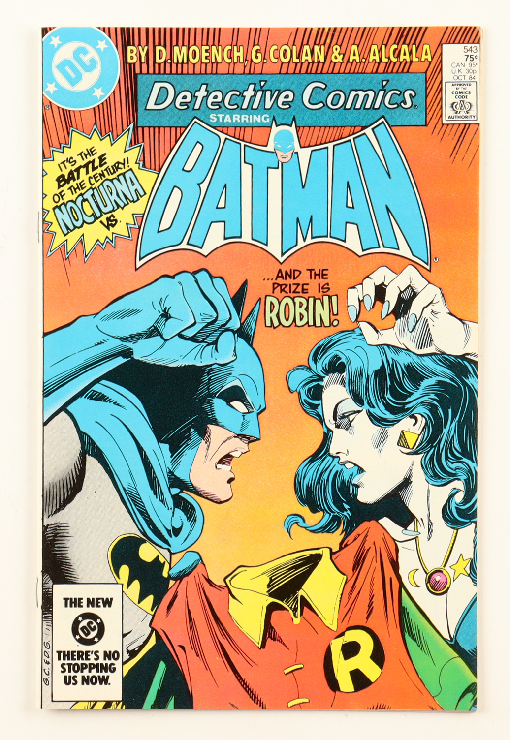 1984 "Detective Comics" Issue #543 DC Comic Book at PristineAuction.com 1984 "Detective Comics" Issue #543 DC Comic Book at PristineAuction.com