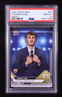 Cooper Flagg 2025-26 Topps Now #D1 RC (PSA 10) at PristineAuction.com