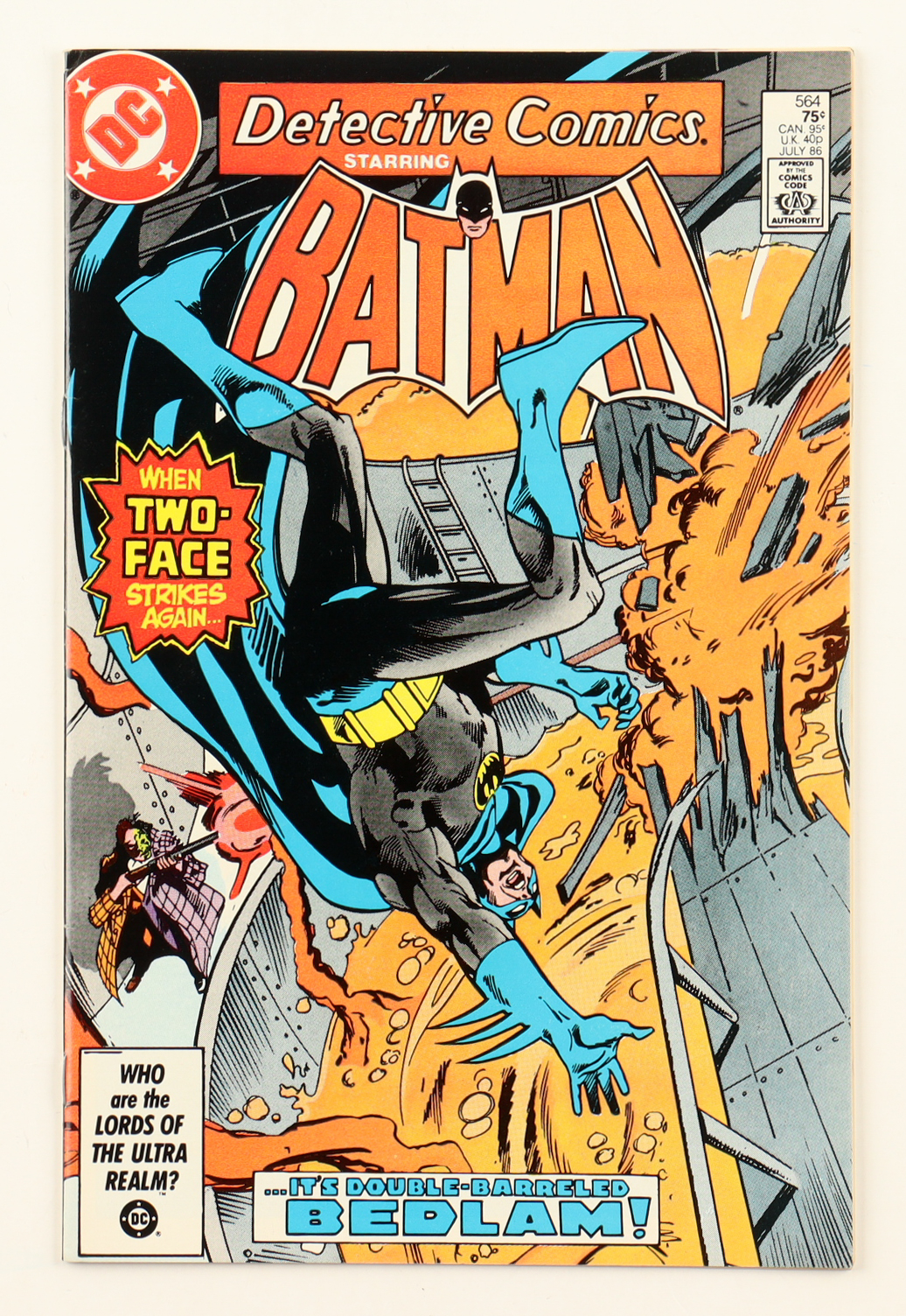 1986 "Detective Comics" Issue #564 DC Comic Book at PristineAuction.com 1986 "Detective Comics" Issue #564 DC Comic Book at PristineAuction.com