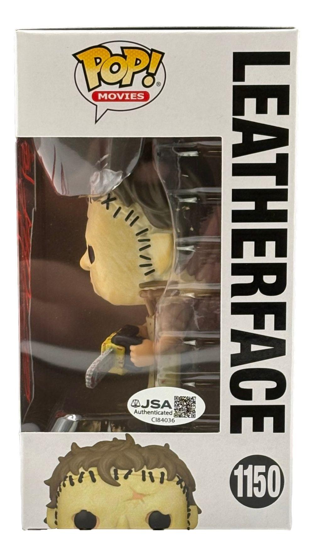 Andrew Bryniarski Signed "The Texas Chainsaw Massacre" #1150 Leatherface Funko Pop! Vinyl Figure Inscribed "...Next!" (JSA) at PristineAuction.com Andrew Bryniarski Signed "The Texas Chainsaw Massacre" #1150 Leatherface Funko Pop! Vinyl Figure Inscribed "...Next!" (JSA) at PristineAuction.com