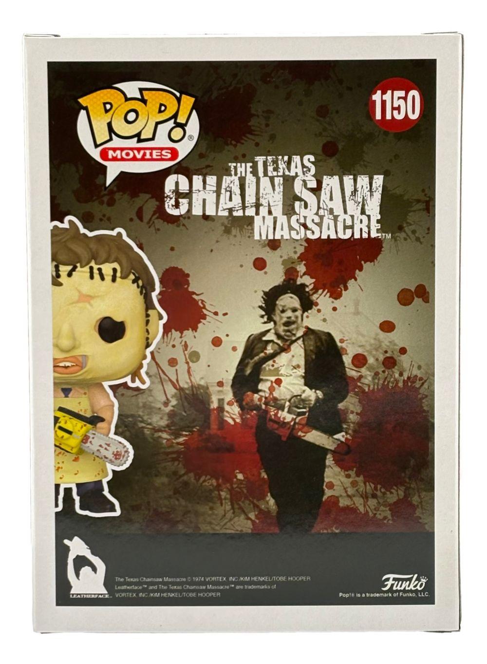 Andrew Bryniarski Signed "The Texas Chainsaw Massacre" #1150 Leatherface Funko Pop! Vinyl Figure Inscribed "...Next!" (JSA) at PristineAuction.com Andrew Bryniarski Signed "The Texas Chainsaw Massacre" #1150 Leatherface Funko Pop! Vinyl Figure Inscribed "...Next!" (JSA) at PristineAuction.com