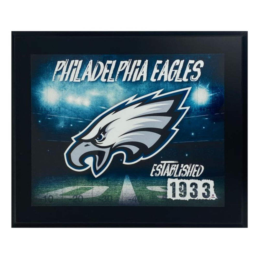 Eagles Logo Sublimated Plaque at PristineAuction.com