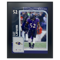 Ray Lewis Ravens Sublimated Player Plaque at PristineAuction.com