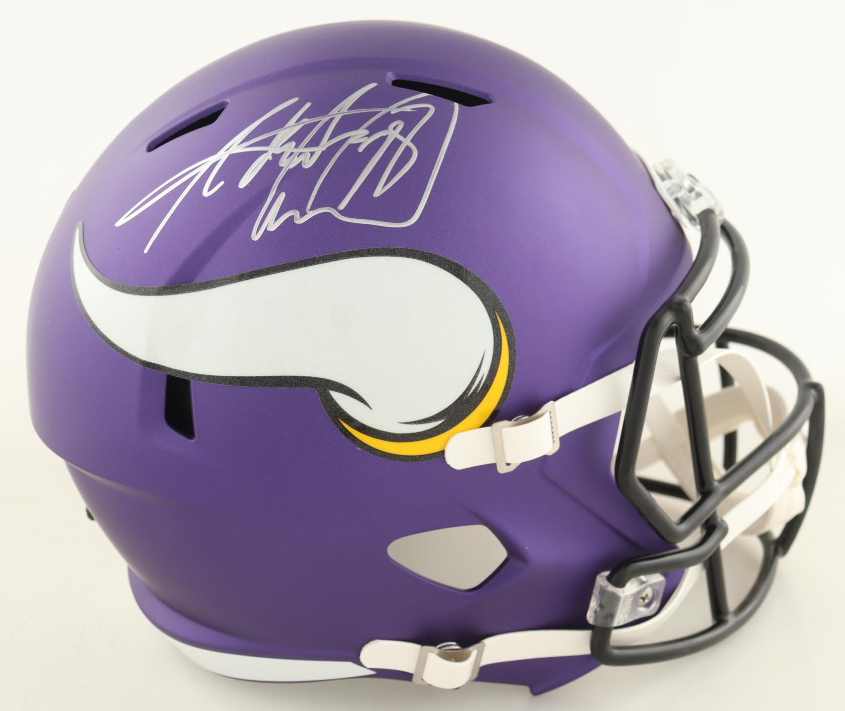 Adrian Peterson Signed Vikings Full-Size Speed Helmet (JSA) at PristineAuction.com Adrian Peterson Signed Vikings Full-Size Speed Helmet (JSA) at PristineAuction.com