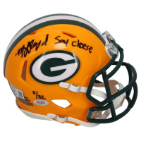 MarShawn Lloyd Signed LE Packers Speed Mini Helmet Inscribed "Say Cheese" (Game Day Legends & Beckett) at PristineAuction.com