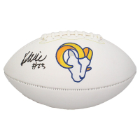 Kyren Williams Signed Rams Logo Football (Beckett) at PristineAuction.com