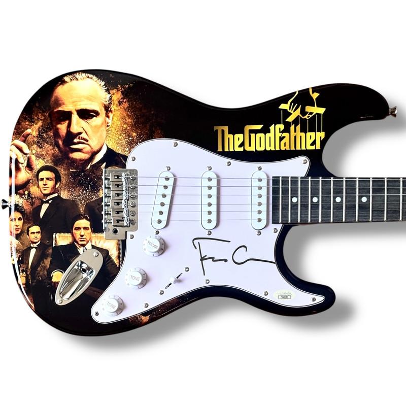 Francis Ford Coppola Signed "The Godfather" Custom Stratocaster Guitar (JSA) at PristineAuction.com Francis Ford Coppola Signed "The Godfather" Custom Stratocaster Guitar (JSA) at PristineAuction.com