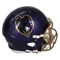 Zay Flowers Signed Ravens Full-Size Authentic On-Field Speed Helmet (Beckett) at PristineAuction.com