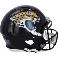 Brian Thomas Jr. Signed Jaguars Full-Size Authentic On-Field Speed Helmet (Fanatics) at PristineAuction.com