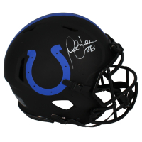 Marshall Faulk Signed Colts Full-Size Authentic On-Field Eclipse Alternate Speed Helmet (Beckett) at PristineAuction.com