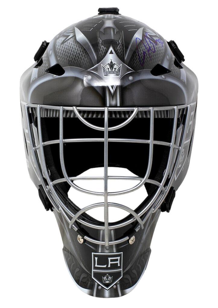 Jonathan Quick Signed Kings Full-Size Goalie Mask (Seiner & Fanatics) at PristineAuction.com Jonathan Quick Signed Kings Full-Size Goalie Mask (Seiner & Fanatics) at PristineAuction.com