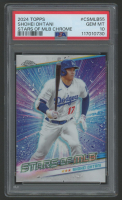 Shohei Ohtani 2024 Topps Chrome Stars Of MLB #CSMLB55 (PSA 10) at PristineAuction.com