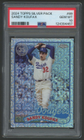 Sandy Koufax 2024 Topps Chrome Silver Pack 1989 #2T89C89 (PSA 10) at PristineAuction.com