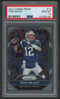 Tom Brady 2015 Panini Prizm #12 (PSA 10) at PristineAuction.com