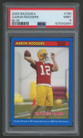 Aaron Rodgers 2005 Bazooka Blue #190 RC (PSA 9) at PristineAuction.com
