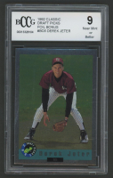 Derek Jeter 1992 Classic Draft Picks Foil Bonus #BC6 RC (BCCG 9) at PristineAuction.com