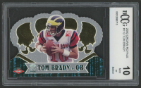 Tom Brady 2000 Crown Royale #110 (BCCG 10) at PristineAuction.com