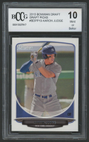 Aaron Judge 2013 Bowman Draft Draft Picks #BDPP19 (BCCG 10) at PristineAuction.com