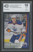 Connor McDavid 2015-16 Upper Deck Star Rookies #1 RC (BCCG 10) at PristineAuction.com