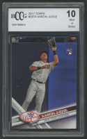Aaron Judge 2017 Topps #287A RC (BCCG 10) at PristineAuction.com