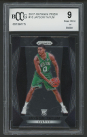Jayson Tatum 2017-18 Panini Prizm #16 (BCCG 9) at PristineAuction.com