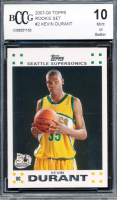 Kevin Durant 2007-08 Topps #2 (BCCG 10) at PristineAuction.com