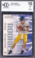 Tom Brady 2000 Impact #27 RC (BCCG 10) at PristineAuction.com