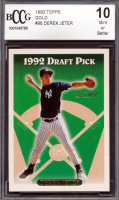 Derek Jeter 1993 Topps Gold #98 RC (BCCG 10) at PristineAuction.com