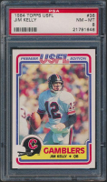 Jim Kelly 1984 Topps USFL #36 XRC (PSA 8) at PristineAuction.com