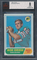 Bob Griese 1968 Topps #196 RC (BVG 8) at PristineAuction.com